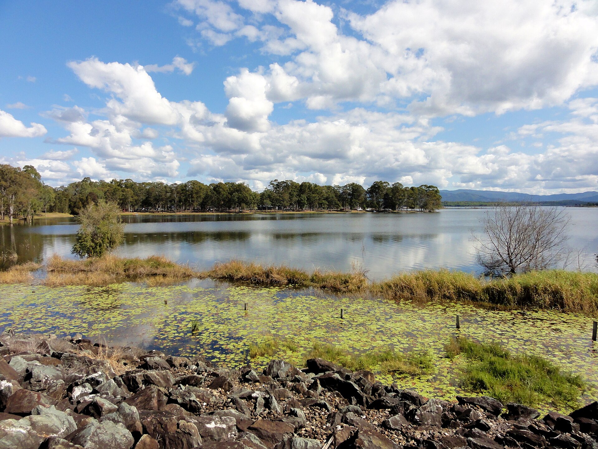 Lake Samsonvale beside Joyner in Queensland