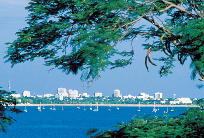 Darwin city skyline