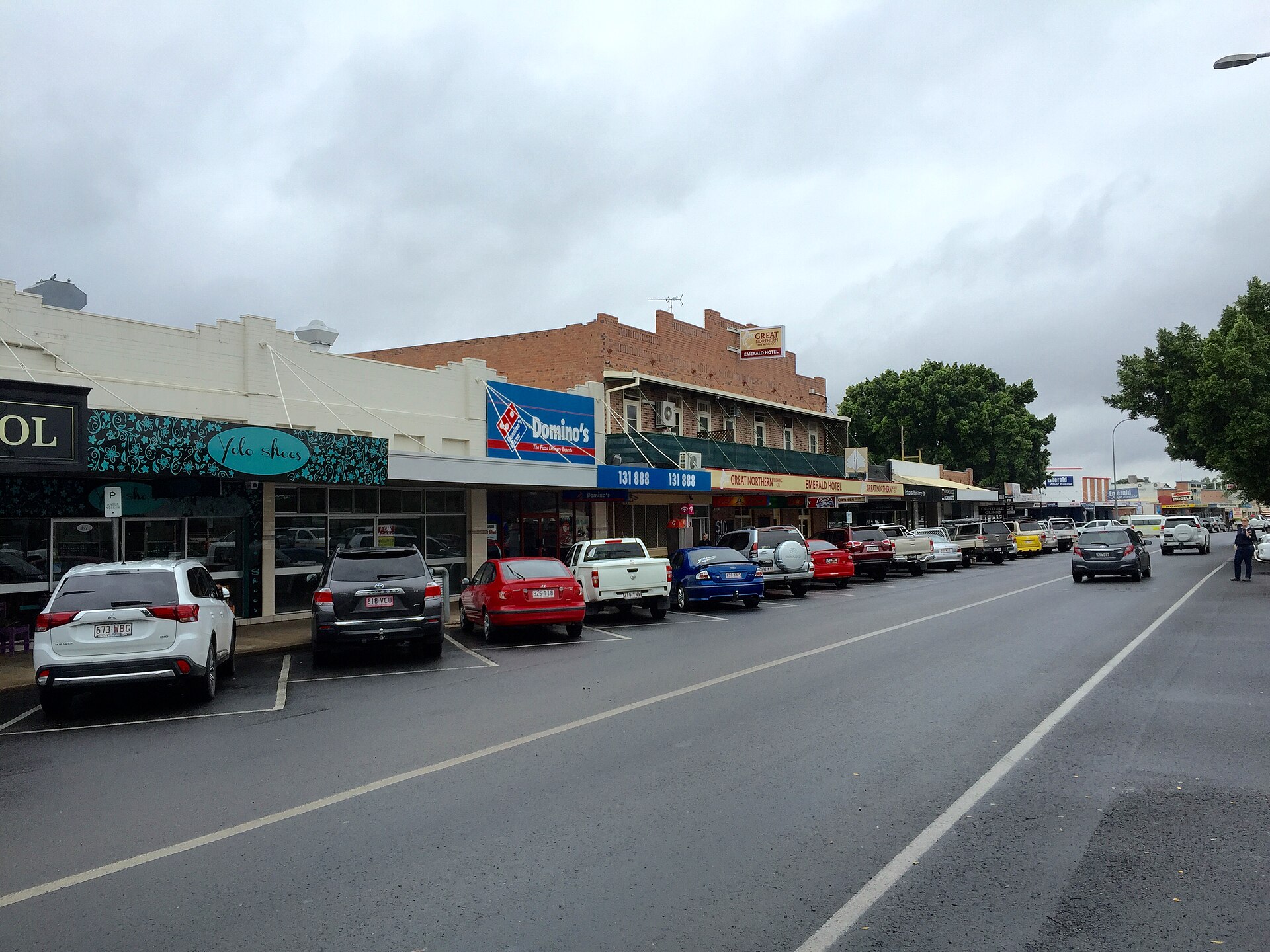 Emerald Hotel on the Capricorn Highway in Emerald Queensland